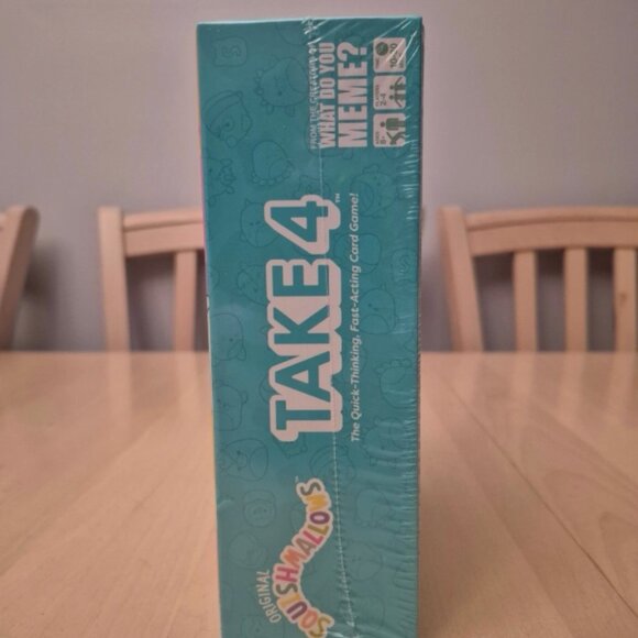 Collectible Squishmallows Take 4 Card Game + Benny The Bigfoot Plush - Brand New - Picture 3 of 6